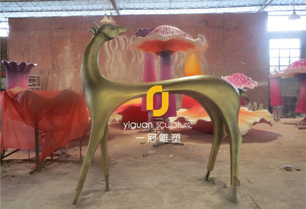 動物雕塑009