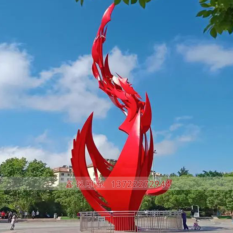 廠家不銹鋼創意廣場雕塑定制
